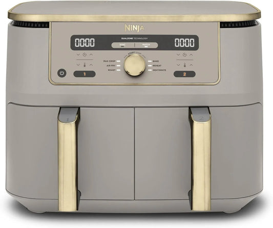 MAX Dual Zone Digital Air Fryer – 9.5L Capacity, 2 Drawers, 6-in-1 Cooking Functions